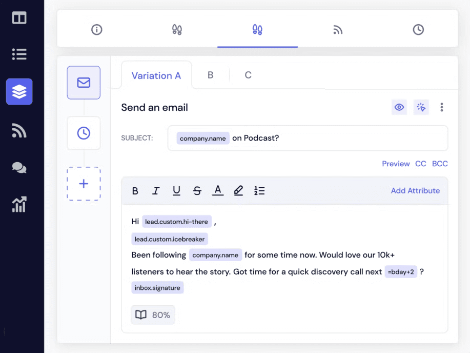 Instantly.ai alternative QuickMail