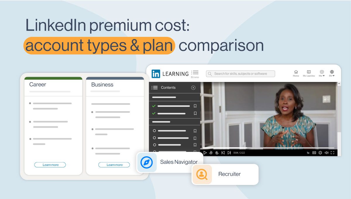 LinkedIn premium cost cover image